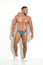 LYCRA PETROL BLUE BIKINI POWER CUP MEN’S SEXY SWIM BRIEF – GENITAL ENHANCING SWIMWEAR BY BLOKES