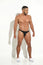 BIKINI POWER CUP – BLACK MICROFIBER MEN’S SEXY BRIEF – GENITAL ENHANCING HYBRID UNDERWEAR & SWIMWEAR BY BLOKES