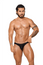 BIKINI POWER CUP – BLACK SHEER MESH MEN’S SEXY BRIEF – GENITAL ENHANCING BY BLOKES