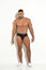 BRIEF EXOTIC BLACK MICROFIBER LOW RISE ENHANCING POUCH UNDERWEAR FOR MEN BY BLOKES