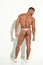 MICRO TANGA BRONCEO CON EFECTO BRONCEADOR PARA HOMBRE EN LYCRA ROSA CLARO – TANGA MINIMALISTA CON BOLSA QUE REALZA LA LÍNEA DE BRONCEADO DE BLOKES