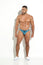CLASSIC THONG PERFECT TAN LINE IN PETROL BLUE – MEN’S MICRO SWIM THONG IN LYCRA FOR TANNING BY BLOKES