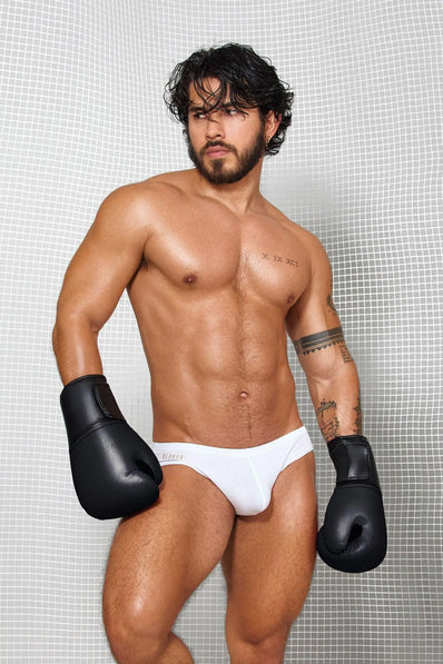 Calzoncillo Brief Anatómico - BRIEF ANATÓMICO CALZONCILLO HOMBRE LYCRA ALGODON BLANCO BLOKES - WEAREBLOKES - WEAREBLOKES.CO