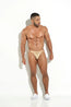Bañador Luxé Sport Bikini - LUXÉ SPORT BIKINI BAÑADOR HOMBRE DORADO LYCRA BLOKES - WEAREBLOKES - WEAREBLOKES.CO