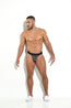 Tanga Hilo Y - BACK - Y BACK THONG TANGA HILO HOMBRE EN Y ANIMAL PRINT GRIS BLOKES - WEAREBLOKES - WEAREBLOKES.CO